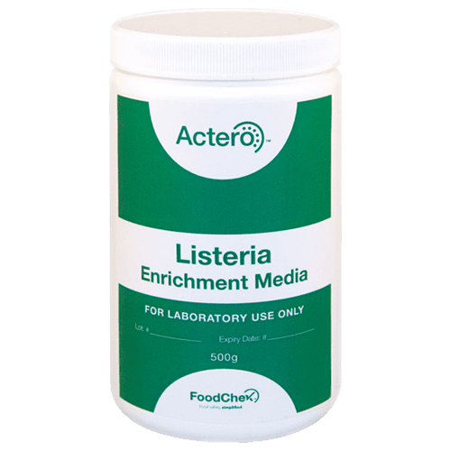 Actero Elite Listeria Enrichment Media