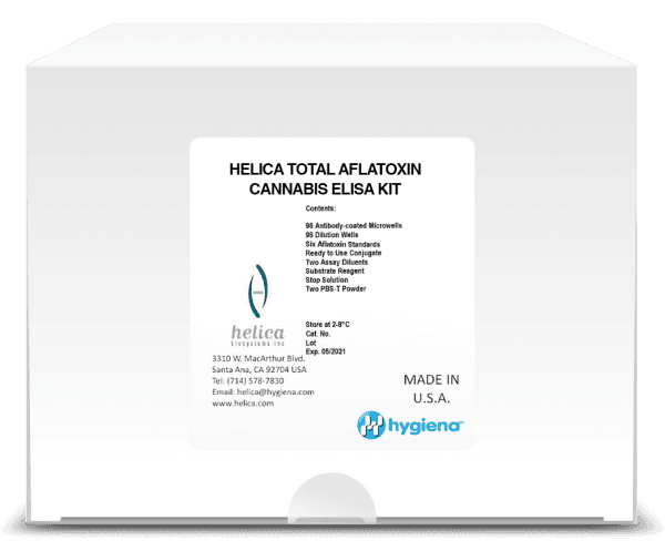 Helica® Total Aflatoxin Cannabis ELISA